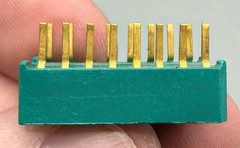 Lot 8 Vintage Cinch 16-Pin DIP IC Sockets Gold Contacts Through Hole NOS