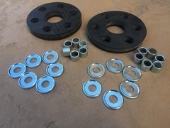 Land Pride Rotary Cutter Flex Coupler Rubber Pad Kit