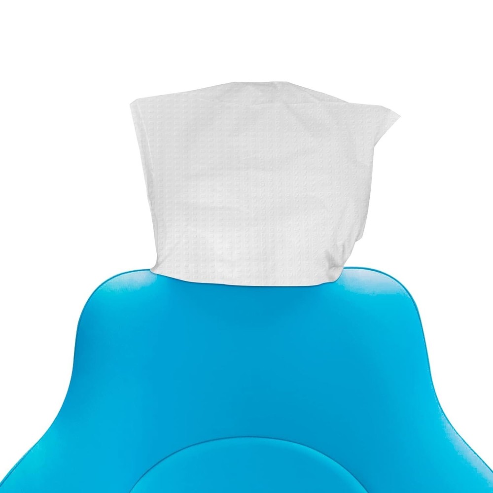 500PCS JMU Dental Headrest Covers Paper Chair Sleeve Waterproof 10″x13″ White