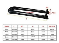 YOUTO Adjustable Face Spanner Wrench Pin Pliers For Round Nuts with Drilled