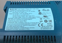 Puls MiniLine Power Supply ML95.100, 1-Ph, 24VDC, Din Rail, 95W, 4A (B206)