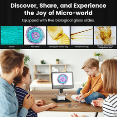 AD210 10.1 Inch LCD Digital Microscope for Adults, Soldering