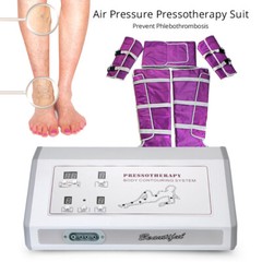 Pressotherapy Air Pressure Suit Body Relaxation Lymphatic Drainage Massager US