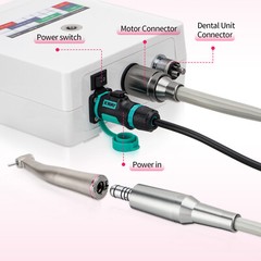 For NSK Style Dental Brushless LED Electric Micro Motor/1:5 Increasing Handpiece