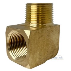 3/4″ NPT Brass Street Elbow 90 Degree Pipe Thread Fitting Male Female
