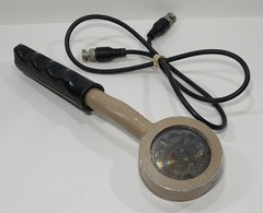 Ludlum 44-9 Alpha Beta Gamma Radiation Pancake Probe Detector + Cable