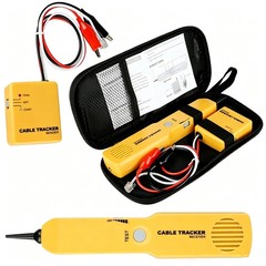 RJ11 Line Finder Electrical Wire Tracer Tone Generator & Probe Kit Cable Signal