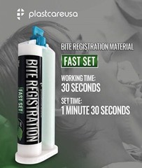 3 x Dental Bite Registration Material Fast Set 50ml Cartridges (Made in Germany)