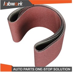 Labwork Belts Sander Sandpaper 6 Pack 6Inch X 48Inch 60 80 120 150 240 400 Grits
