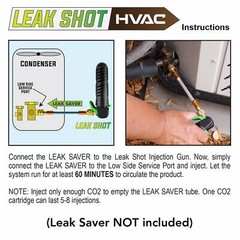 Leak Shot HVAC – Condensate Drain Blaster and Leak Saver Sealant Injector