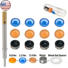 US Dental Zimmer PA Dia=3.5mm Abutments 1-5mm Implant Retention Caps Remove Tool