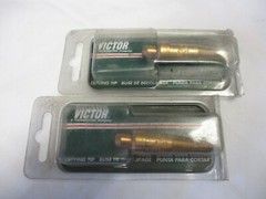 2 Pack Victor Genuine 1-3-101 and 2-3-101 Med Duty Cutting Tips 3 Series NOS