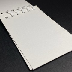 Mini Notepad Spiral Blank Pages Notes To Do Lists Clouds Stars Travel Pocket j