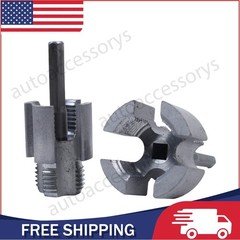 2pcs Integrated Internal & External Pipe Threading-Tool,PVC Pipe Threader Kit