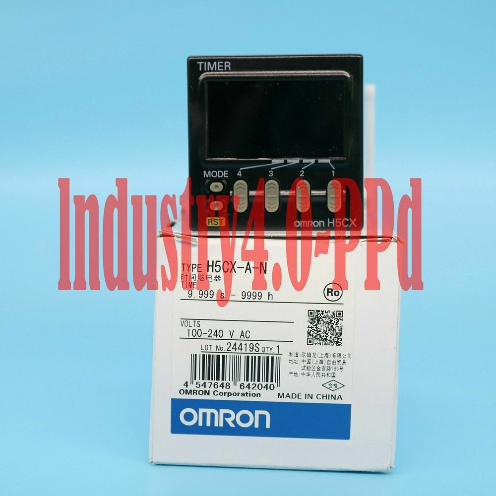 ONE New in Box OMRON H5CX-A-N H5CXAN 100-240VAC Timer NIB Free Ship