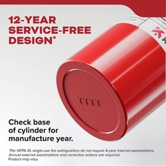 (2 Pack) Kidde Basic Residential Home Fire Extinguisher 2A10BC