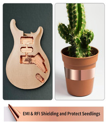 Kirecoo Copper Tape, Copper Foil Tape (2inch X 33 FT) with Conductive Adhesive