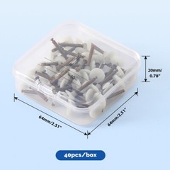 AZDENT 40Pcs Dental Composite Polishing Finishing Finisher Cups/Points/Disc