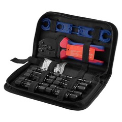Uimoso Solar Connector Crimping Tool Kit 14-10 AWG with Accessories