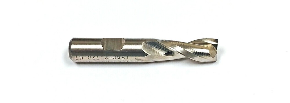 12.5mm (.4921″) 2 Flute HSS NCC End Mill MF40001215