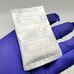 Silica Gel Desiccant 16 Grams 3″x2″ Tyvek Food Grade 800 Grams Total 50 Packs