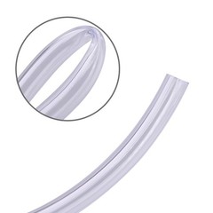 DERPIPE Clear Vinyl PVC Tubing 1/4″ ID X 3/8″ OD Plastic 3/8″,