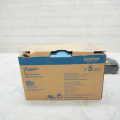 BROTHER HGe-S951 HGe-S Silver LAMINATED EXTRA STRENGTH ADHESIVE PACK OF 5