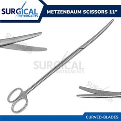 Metzenbaum Scissors 11″ Curved Stainless Steel Surgical Instrument German Grade