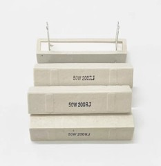 50W High-power Cement Resistor 1R/2/3/4/5/6/8/10/12/20/25/100 ohms/200 ohms 1K2K