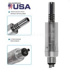Dental Slow Low Speed Inner Spray Air Motor E-Type Handpiece 4 Hole fit NSK WY4