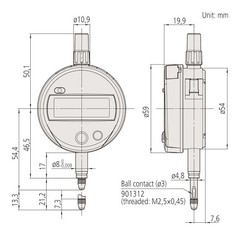 Mitutoyo Digital Micrometer Digimatic Indicator 543-790B ID-SX ID-S112XB