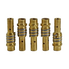 RIVERWELD 15AK MB15 MIG MAG Co2 Welding Torch Contact Tips Holder-Difuser 5pk