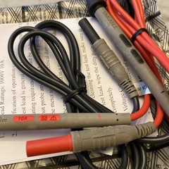 1000V 10A UT-2660CA Digital Multimeter Multi Meter Test Lead Probe Lead Cable
