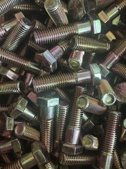 5/8-11 GRADE 8 HEX CAP SCREWS Yellow zinc(Choose size & qty)
