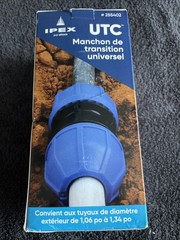 IPEX UNIVERSAL TRANSITION COUPLING 27-34MM OD