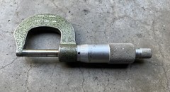 Mitutoyo 0-1″ Friction Thimble Micrometer (103-259) Made In Brazil.