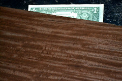 Wenge Raw Wood Veneer Sheet 7 x 31 inches 1/42nd thick 4684-63