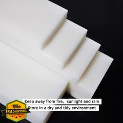 GYOFFULL Black HDPE Block 3/4″x12″x3″