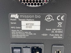 Mission Bio Tapestri Single Cell DNA Sequencing Benchtop Platform