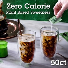 Stevia In The Raw, Plant Based Zero Calorie Sweetener, 50 Count (Pack of 1)