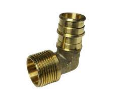 25 Pack XFITTING 3/4″ Pex A x 3/4″ Male Elbow, Expansion MNPT Elbow, Lead Free