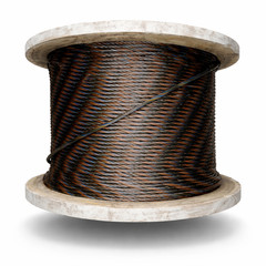 5/16″ Steel Core Wire Rope Bulk 750 FT 6×19 EIPS Tow Crane Cable