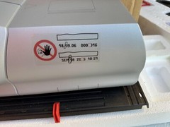 Reiner 880 electronic stamp with Genuine Ribbon Cartridge. Fast free shipping