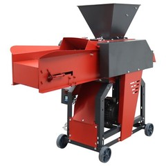 Electric Grass Cutting&Silk Kneading Machine w/Conveyor Belt 6 Blade 220V 2.2KW