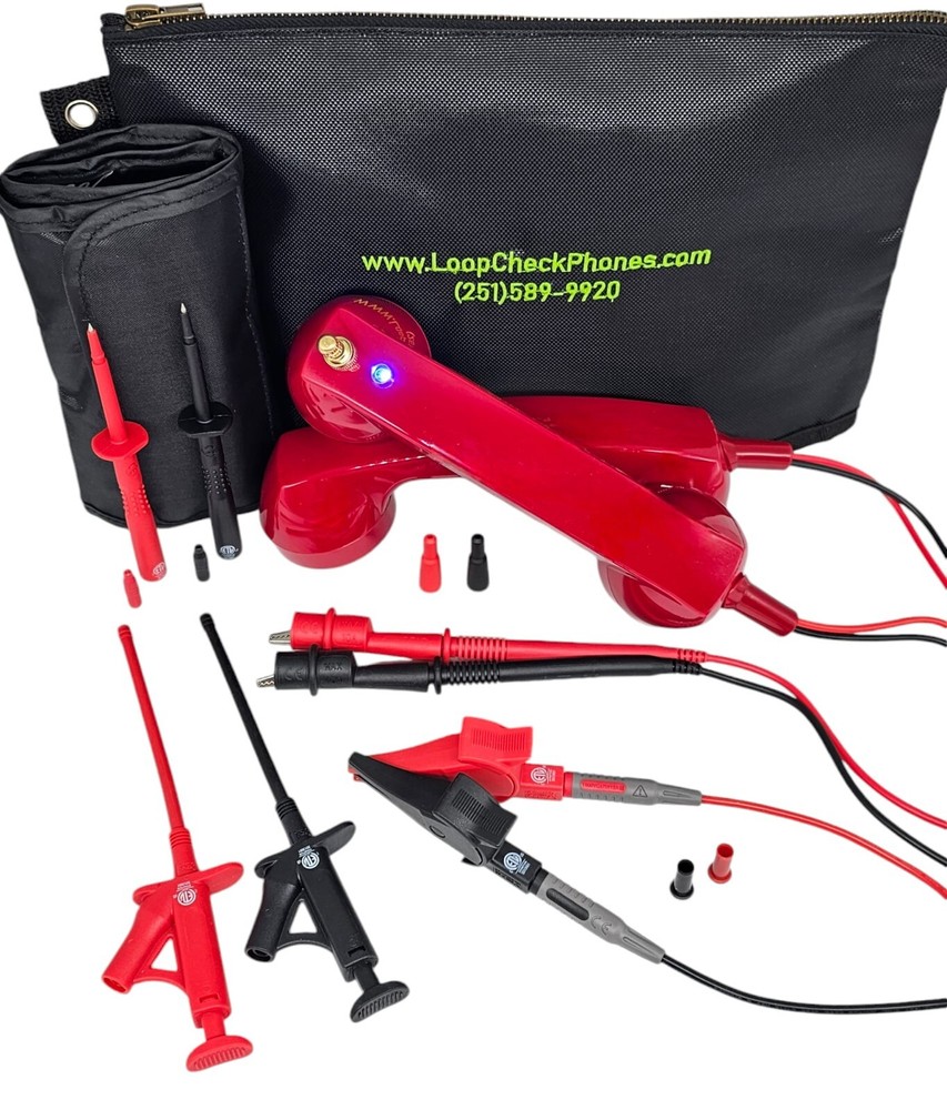 Loop Check Phones™ Continuity Test Electrician Phones Set ME001 (w/wo magnets)
