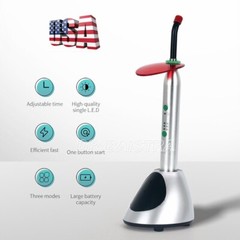 Dental Wireless Cordless Orthodontic LED Cure Curing Light Lamp 1 Sec Resin Cure