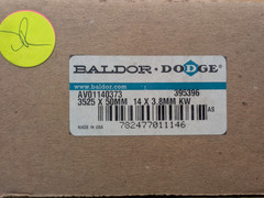 NEW Dodge Taper-Lock Bushing 3525 x 50mm Metric Bore – 14 x 3.8mm KW – 395396