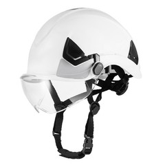 Uimoso Safety Helmet with Visor and Adjustable 6-Point Suspension System