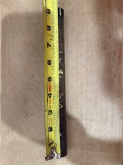 One Piece 4140 Hot Rolled Steel Bar Round Stock Heat Treated 7/8” OD x ~9”