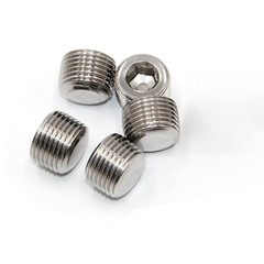 20pcs SS304 Pipe Plug 3/8″ NPT Male Thread Hex Internal Head Socket Fitting USA